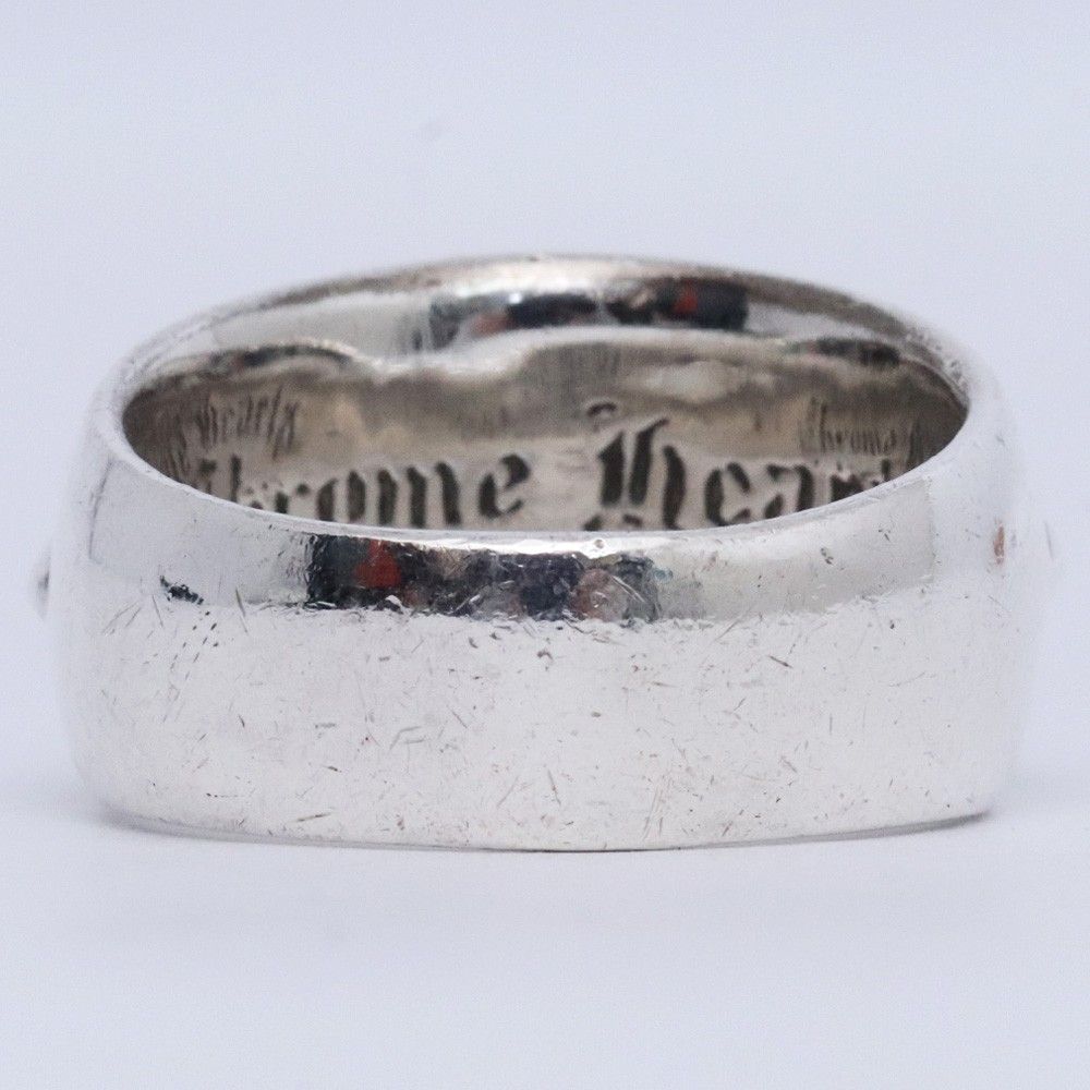 21号 CHROME HEARTS フローラル クロスリング シルバー - メルカリ