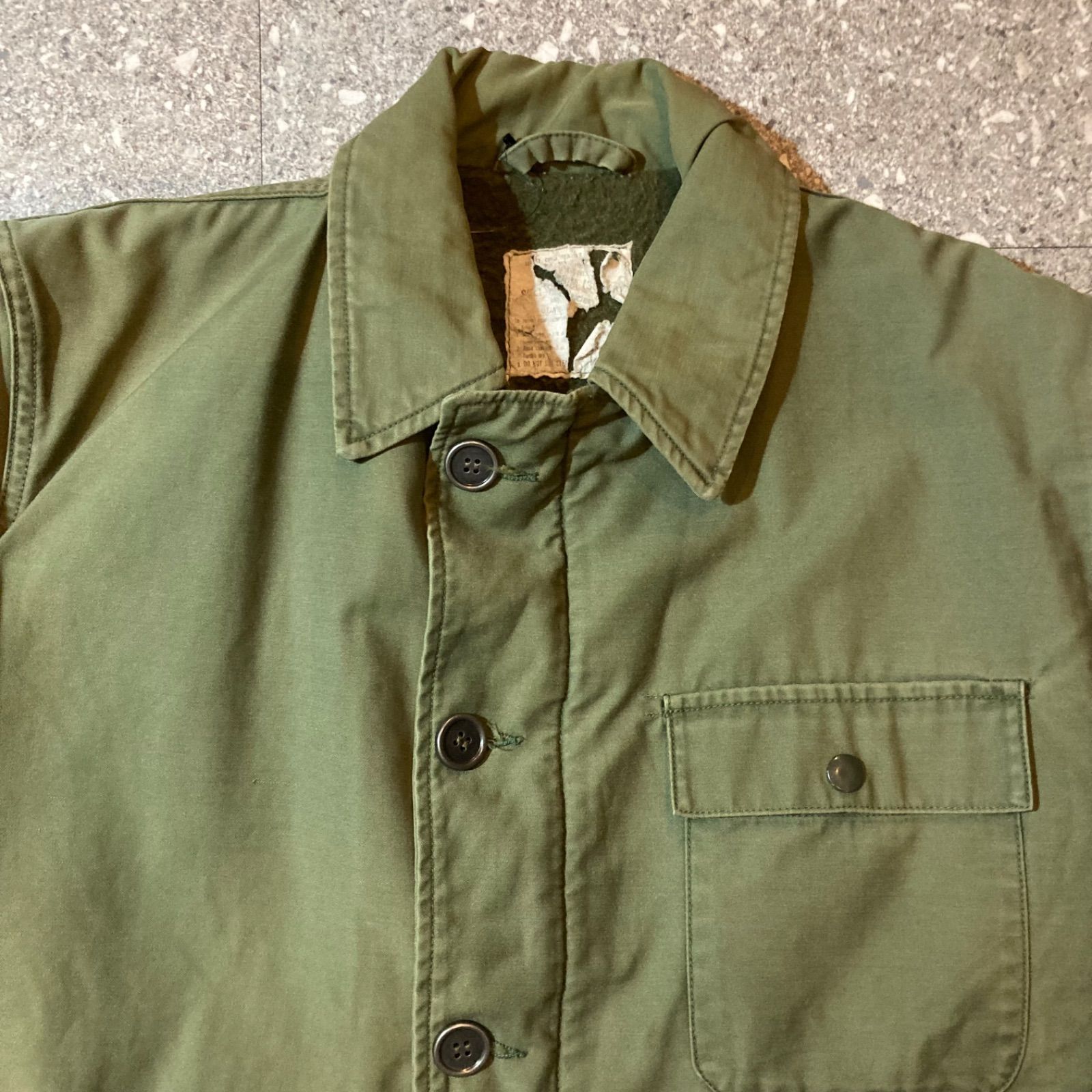 80s us navy A-2 deck jacket / 80年代製 アメリカ軍 A-2 デッキ