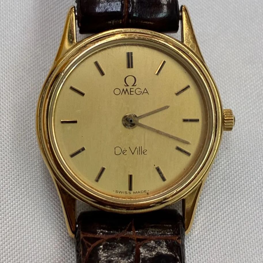 N【ヴィンテージ】OMEGA オメガ Devil デビル ビンテージ ゴールド