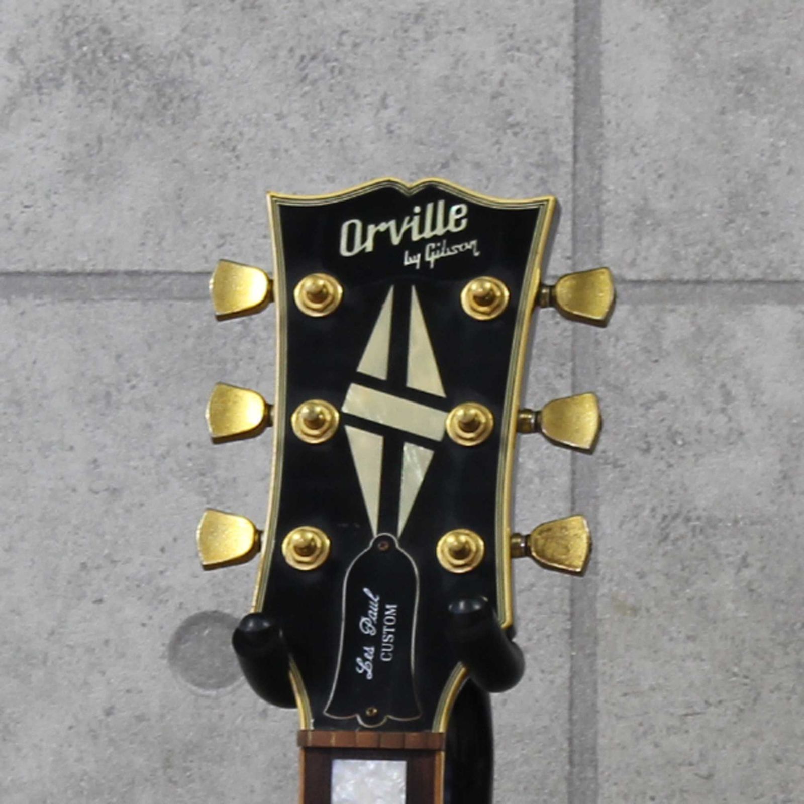 中古 Orville by Gibson Les Paul Custom ネック折れ修理品 Junk