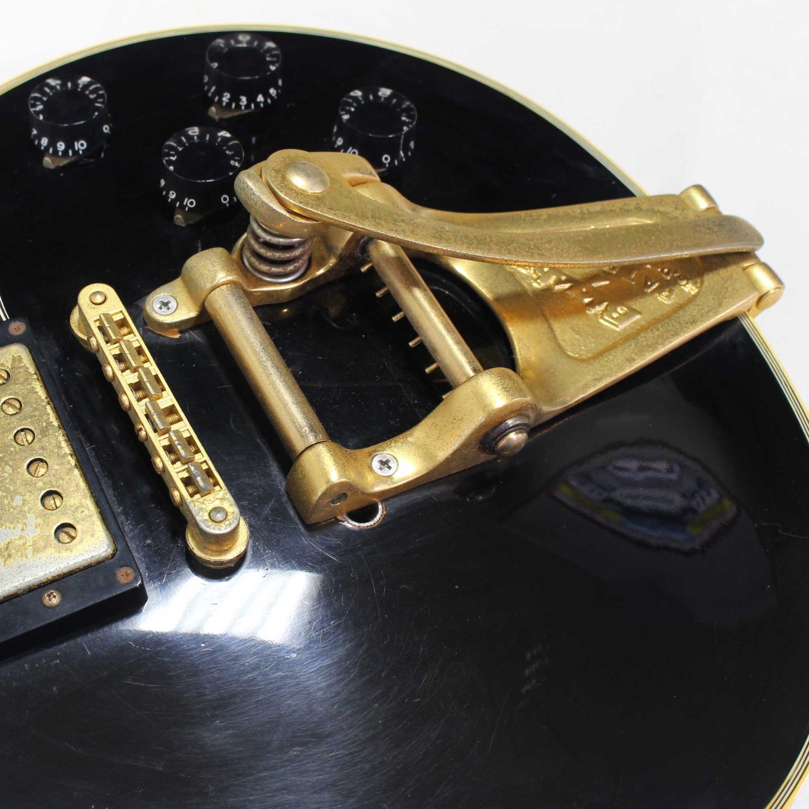 中古 Orville by Gibson Les Paul Custom ネック折れ修理品 Junk