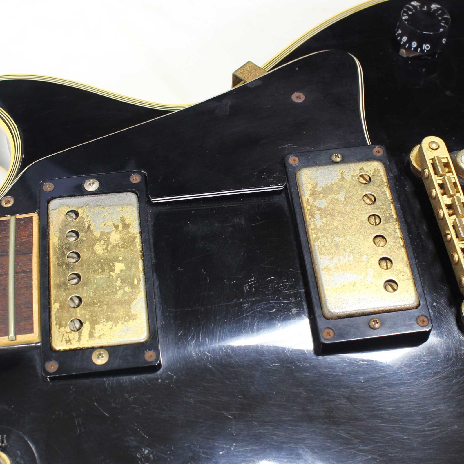 中古 Orville by Gibson Les Paul Custom ネック折れ修理品 Junk
