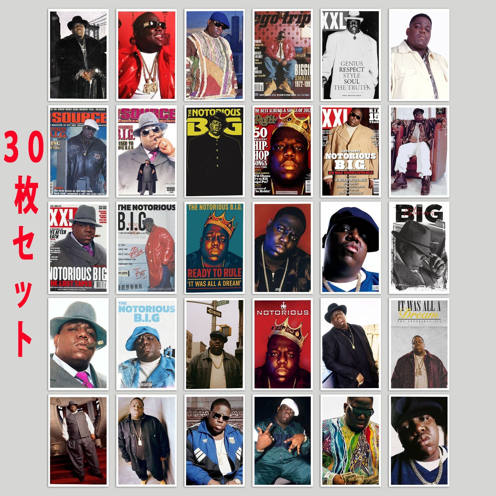 Notorious B.I.G メトロカード KITHステッカー ザ・ノトーリアス・B.I.G. The Notorious B.I.G. ビギー Biggie Smalls