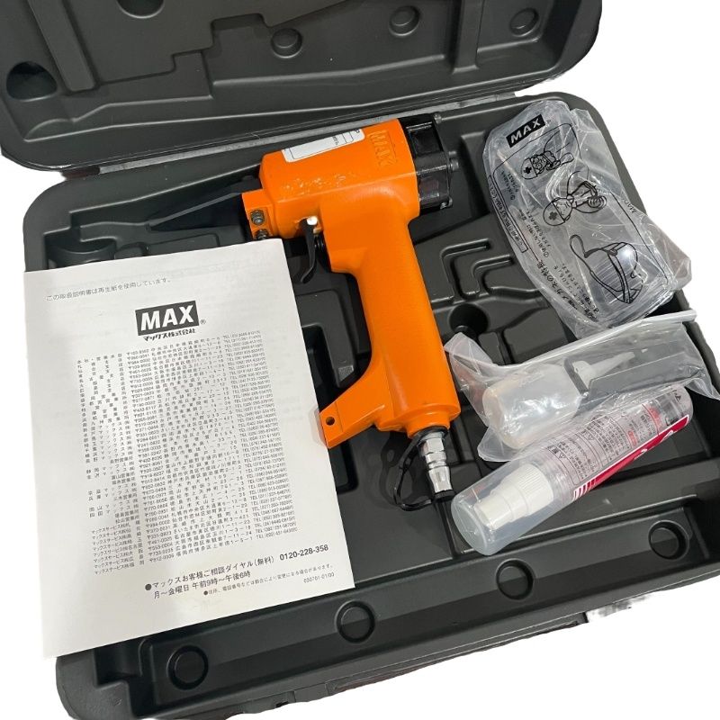 MAX マックス ネイルパンチ TA 35 AP オレンジ 動作未