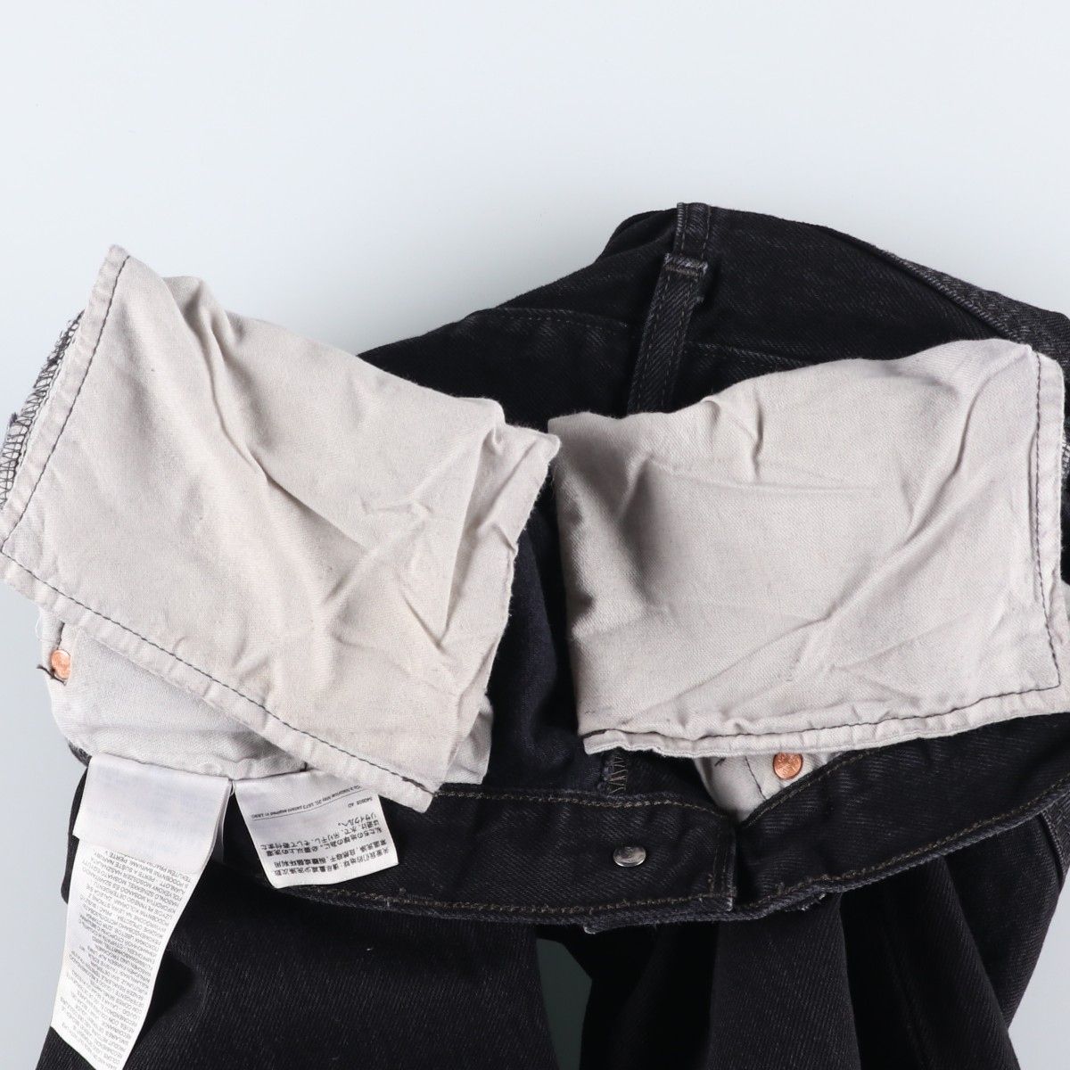 古着 リーバイス Levi's 501 ブラックデニム ストレートデニムパンツ
