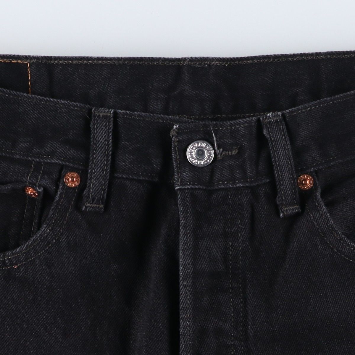 古着 リーバイス Levi's 501 ブラックデニム ストレートデニムパンツ メンズw34相当/eaa607634 古着 リーバイス Levi's 501 ブラックデニム ストレートデニムパンツ