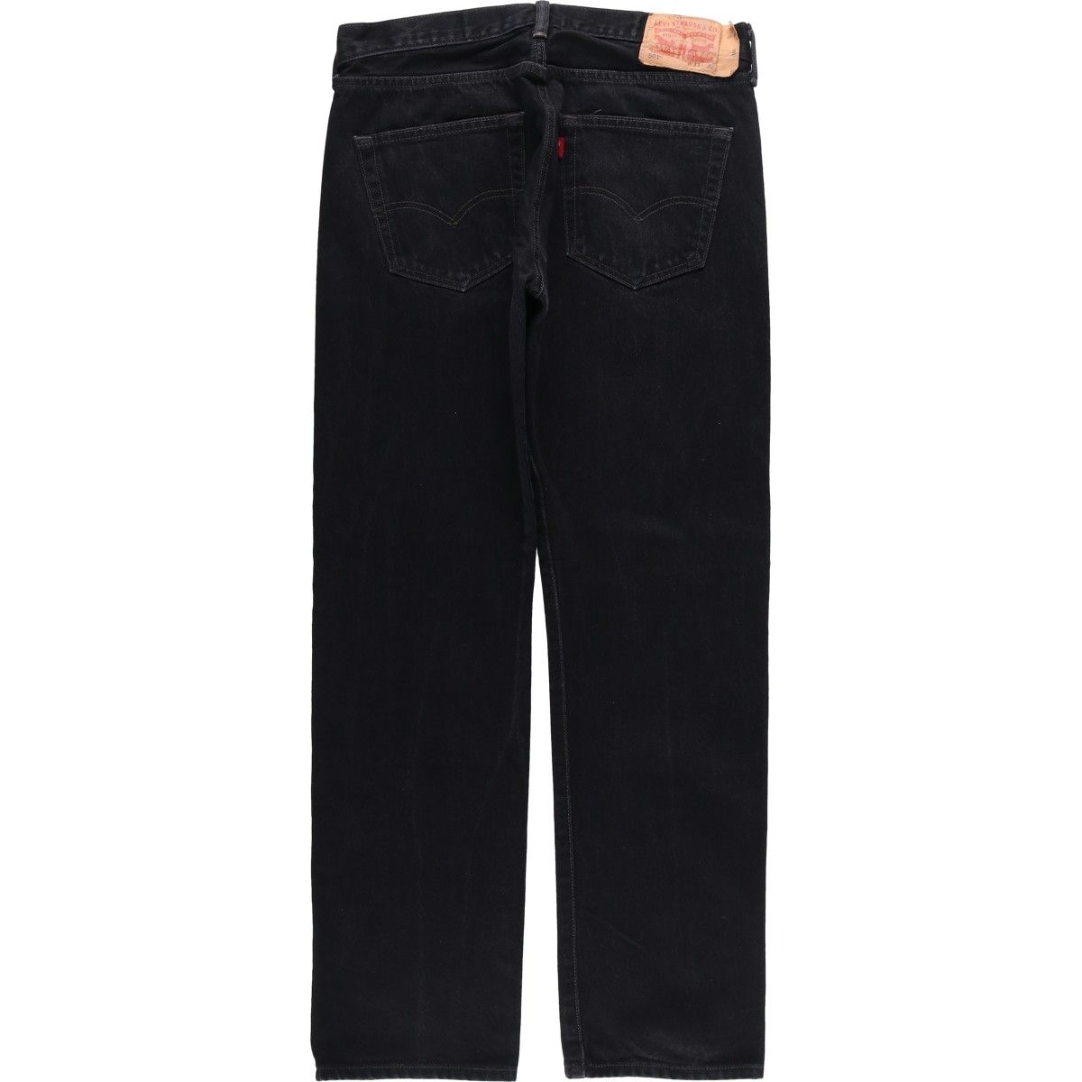 古着 リーバイス Levi's 501 ブラックデニム ストレートデニムパンツ メンズw34相当/eaa607634 古着 リーバイス Levi's 501 ブラックデニム ストレートデニムパンツ