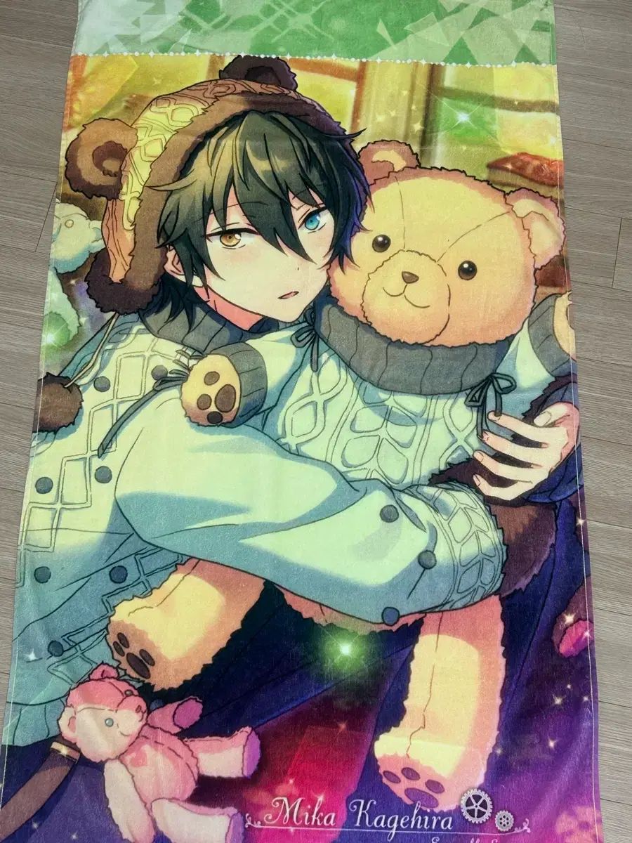 あんさんぶるスターズ 影片みか クマのぬいぐるみ タオル