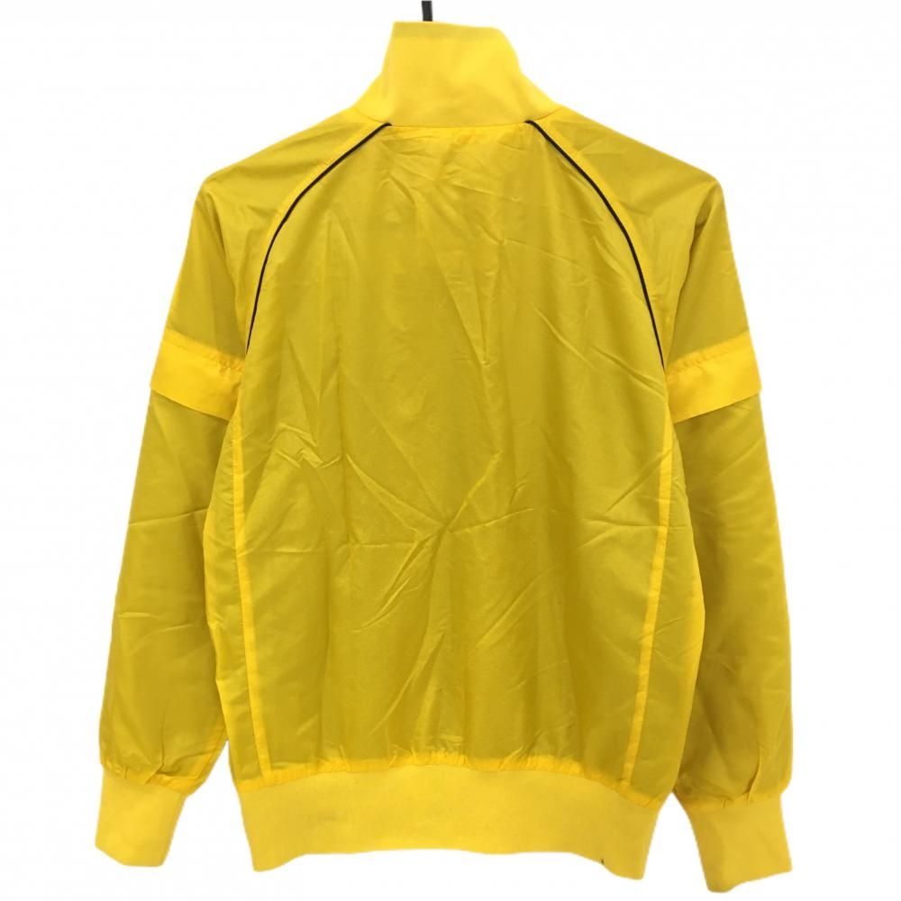 ルコックゴルフ リバーシブル 2way 中綿 ジャケット イエロー Lサイズ ルコック 2WAYジャケット イエロー×グレー 裏地メッシュ 袖着脱可