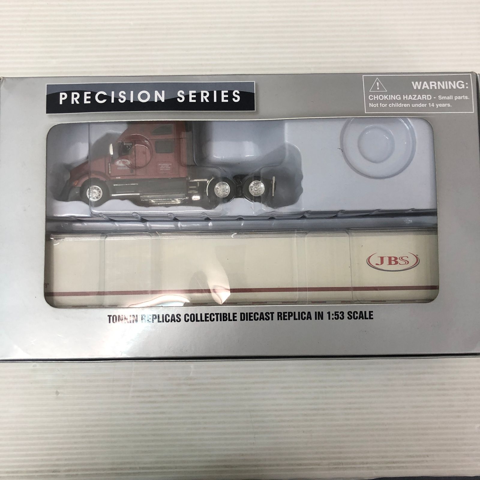 メダル欠品】TONKIN 京商 1/53 Kenworth T700 Van トレーラー JBS