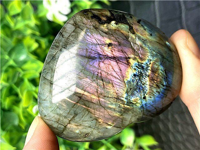 天然石　ラブラドライト AAA級天然ラブラドライト原石B89K3/15K11C - メルカリ