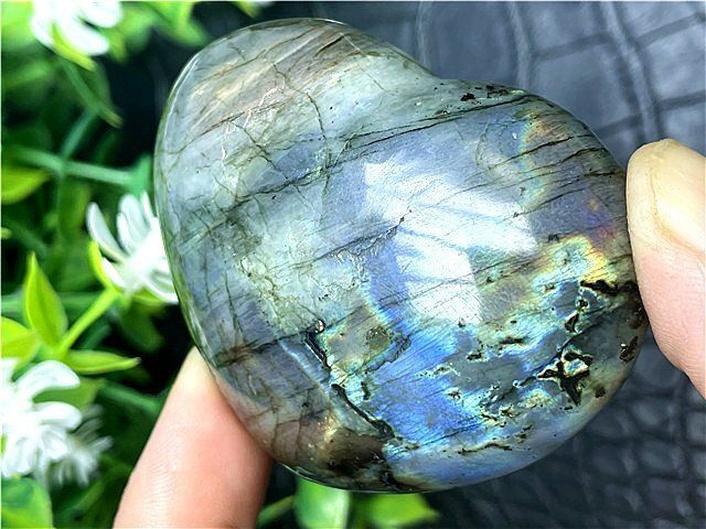 AAA級天然ラブラドライト原石B89K3/15K11C - メルカリ