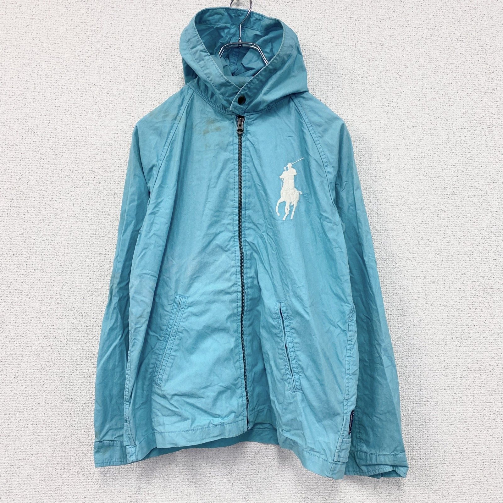 古着 used Polo by Ralph Lauren ラルフローレン フルジップコットン 
