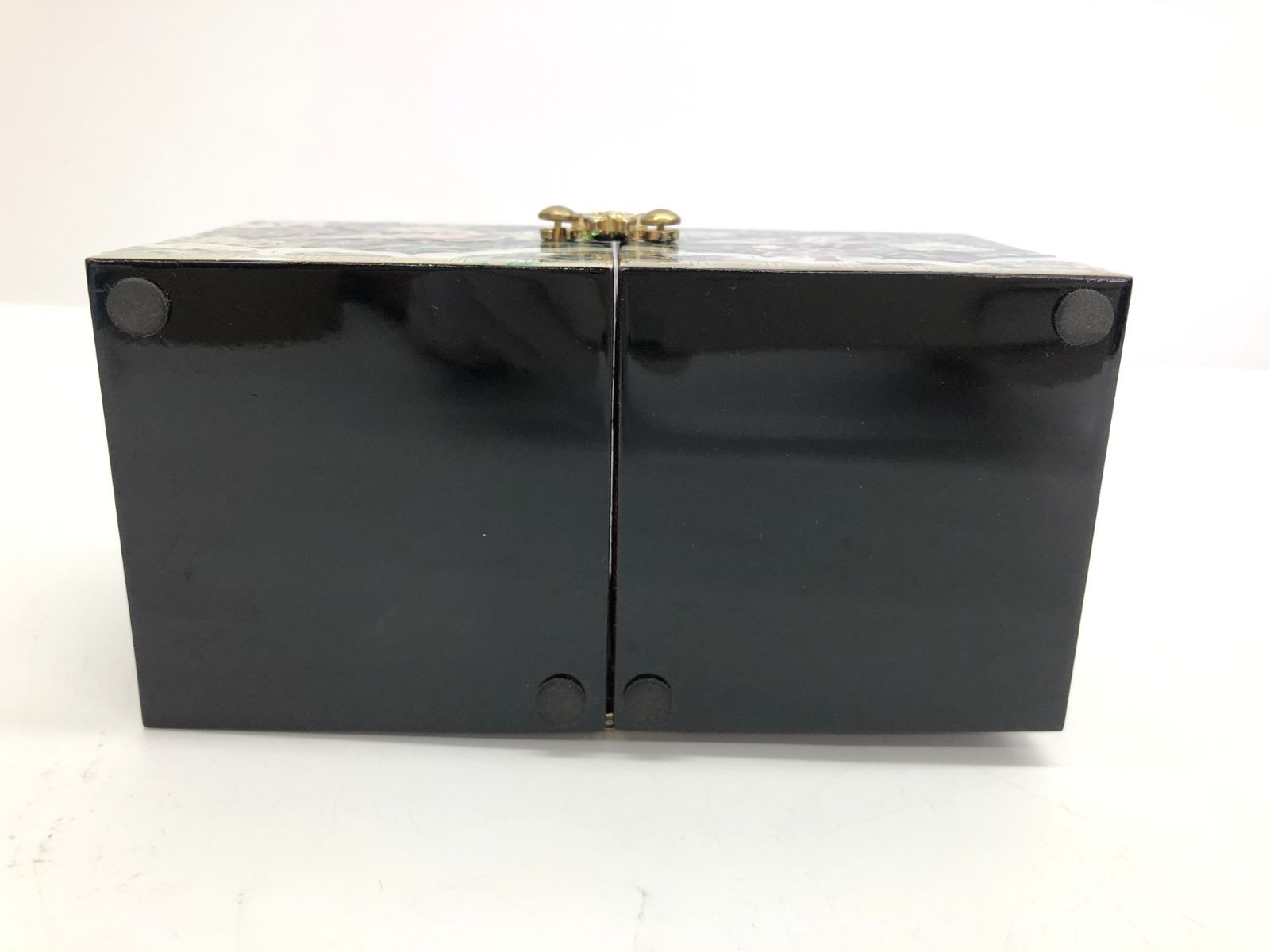 美品】保管品 韓国製 ナジョンチルギ 螺鈿漆器 螺鈿細工 花鳥風月