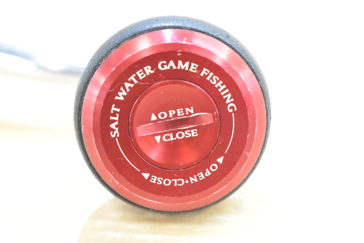 スタジオオーシャンマーク AL NC83 ハンドル レッド シマノ用 右