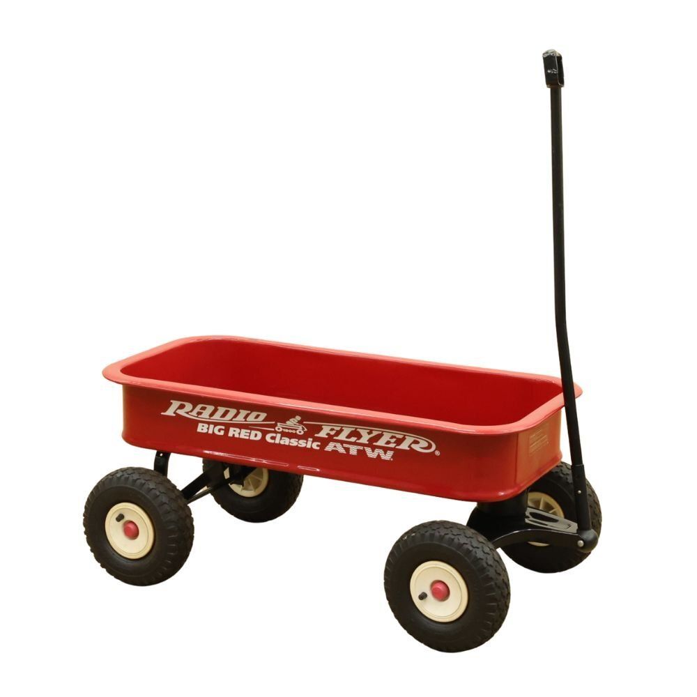 送料無料】ラジオフライヤー RADIO FLYER ハンドル取り外し式 BIG RED