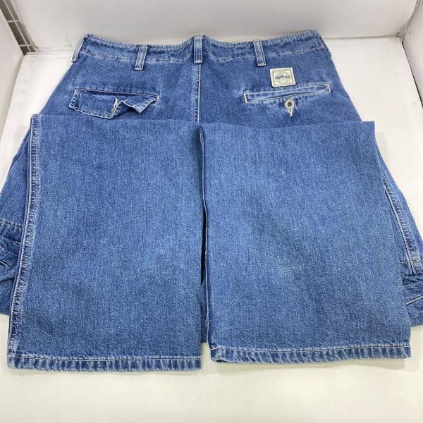 中古】RRL 90s 三ツ星タグ デニムカーゴパンツ インディゴ サイズW30