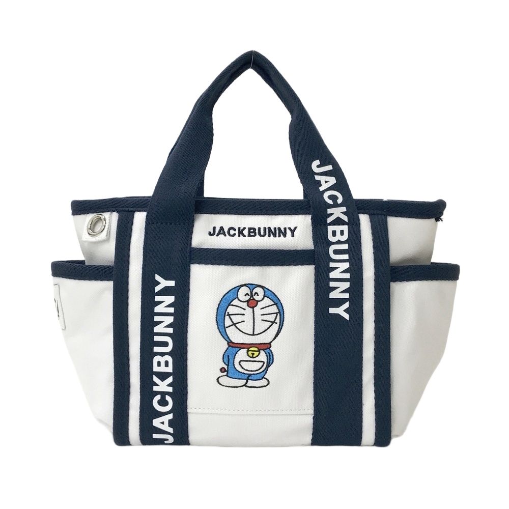 JACK BUNNY ジャックバニー ×ドラえもん カートバッグ ホワイト系