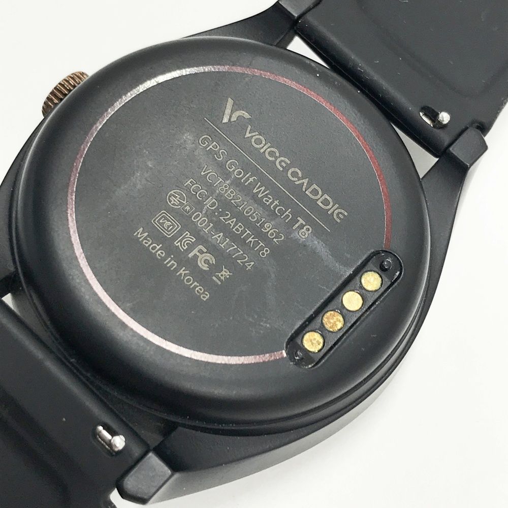 VOICE CADDIE ボイスキャディ T8 腕時計型 GPSナビ ブラック系
