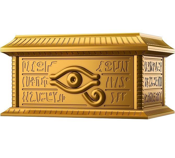 新品】ULTIMAGEAR 遊戯王 千年パズル用収納箱 “黄金櫃