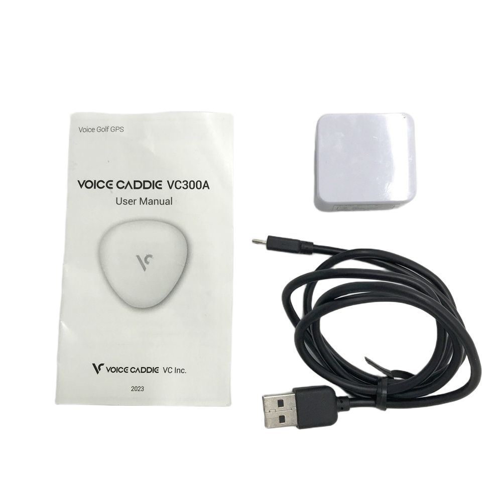 VOICE CADDIE ボイスキャディ VC300A 音声型 GPS 距離計 ホワイト系