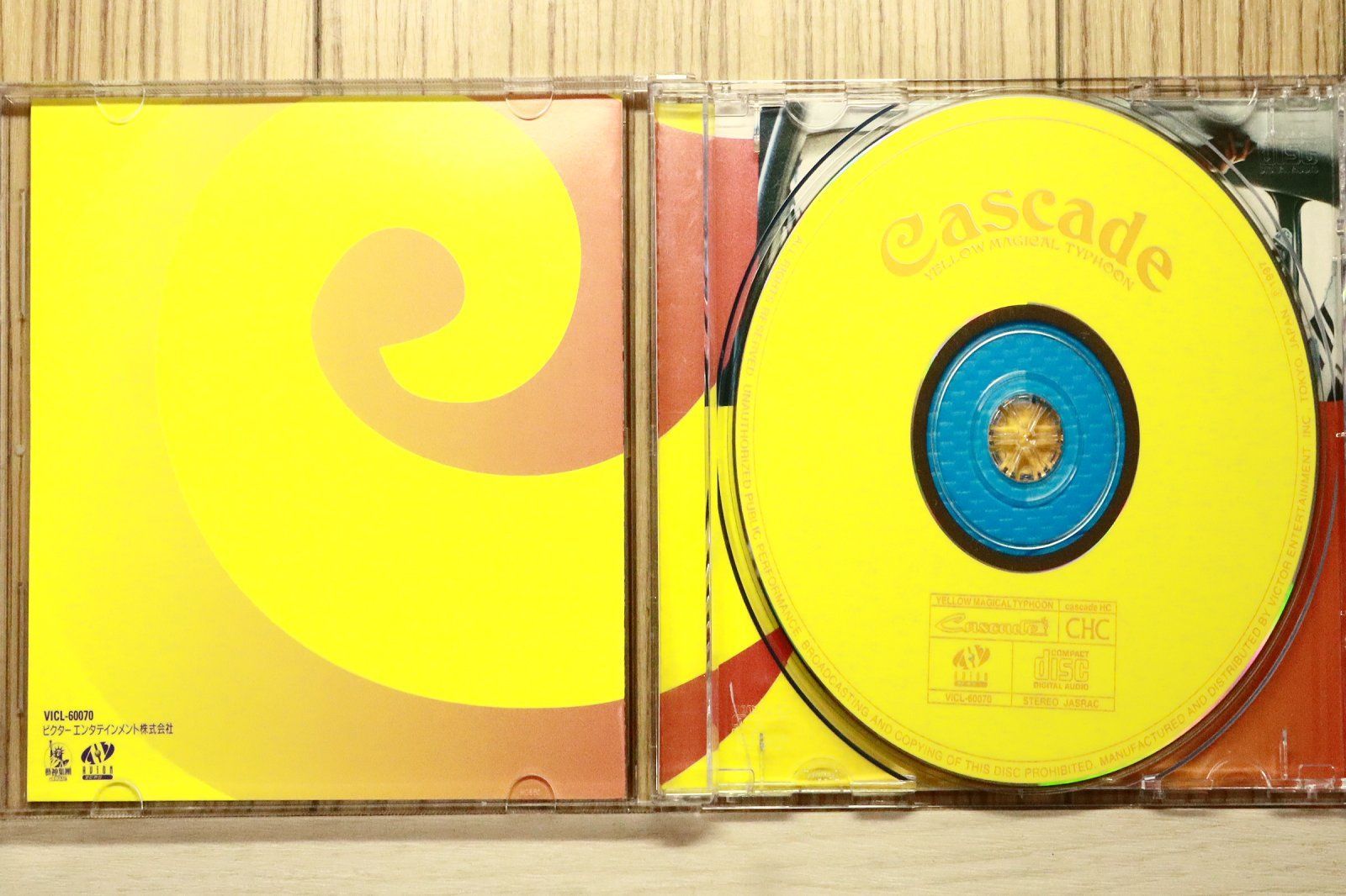 国内盤CD☆CASCADE/CASCADE□ YELLOW MAGICAL TYPHOON 【VICL60070