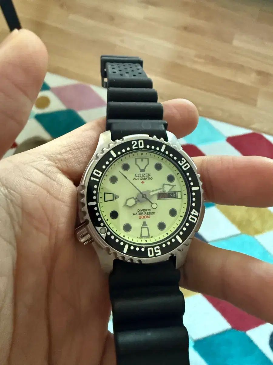 CITIZEN シチズン 복어 オートマティック プロマスター ダイバー シティ 時計 NY0040 09