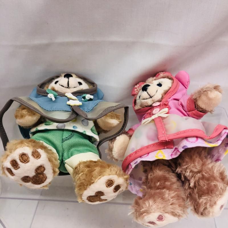 中古】使用感あり)ダッフィー＆シェリーメイ ビューティフルレイニー