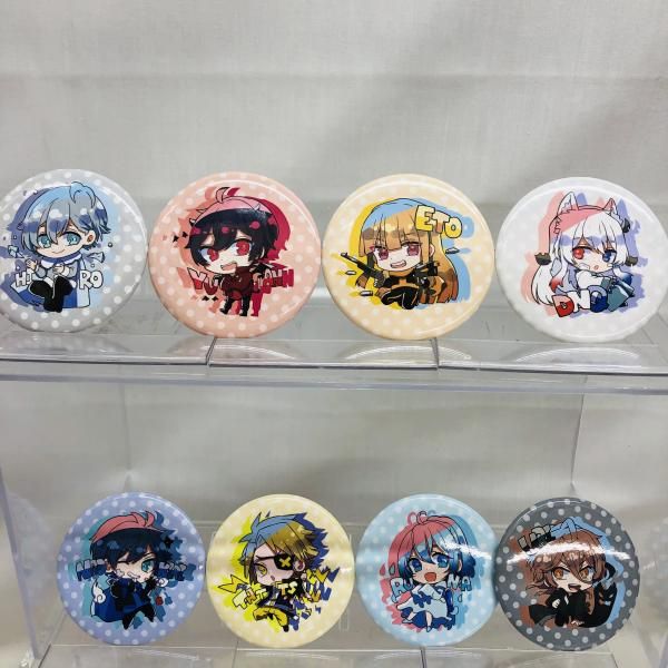中古】ジャンク)12種セット カラフルピーチ 初期ビジュ缶バッジ ゆあ