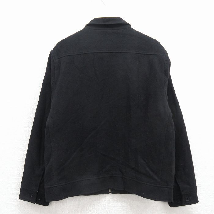 XL/古着 ギャップ GAP 長袖 ウール ジャケット メンズ 00年代 00s 黒