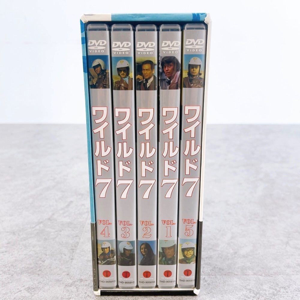 D*J様 ワイルド7 DVD-BOX〈初回限定・5枚組〉ニュープリント デジタル H-591 TAKI CORPORATION ワイルド7 DVD-BOX 初回限定版 ニュープリント