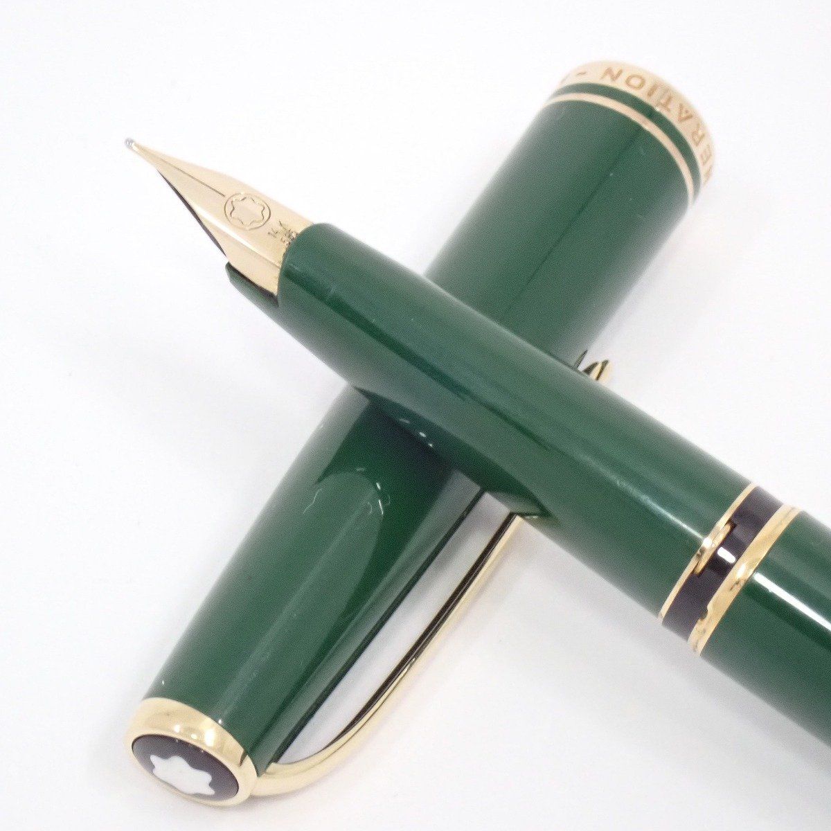 MONTBLANC モンブラン ジェネレーション 万年筆 14Kペン先 グリーン