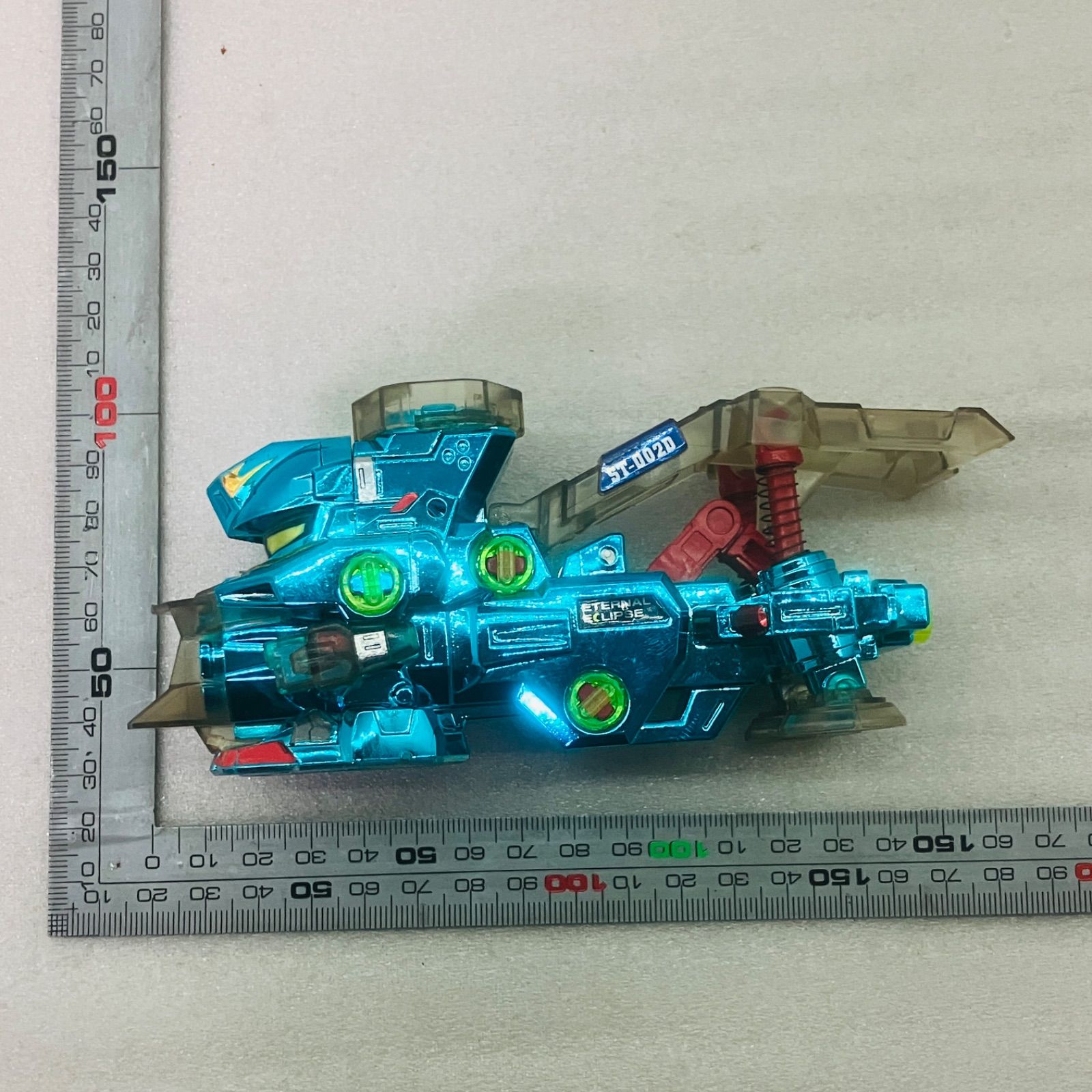 タカラ スーパービーダマン エターナルエクリプス ブルーメッキ版