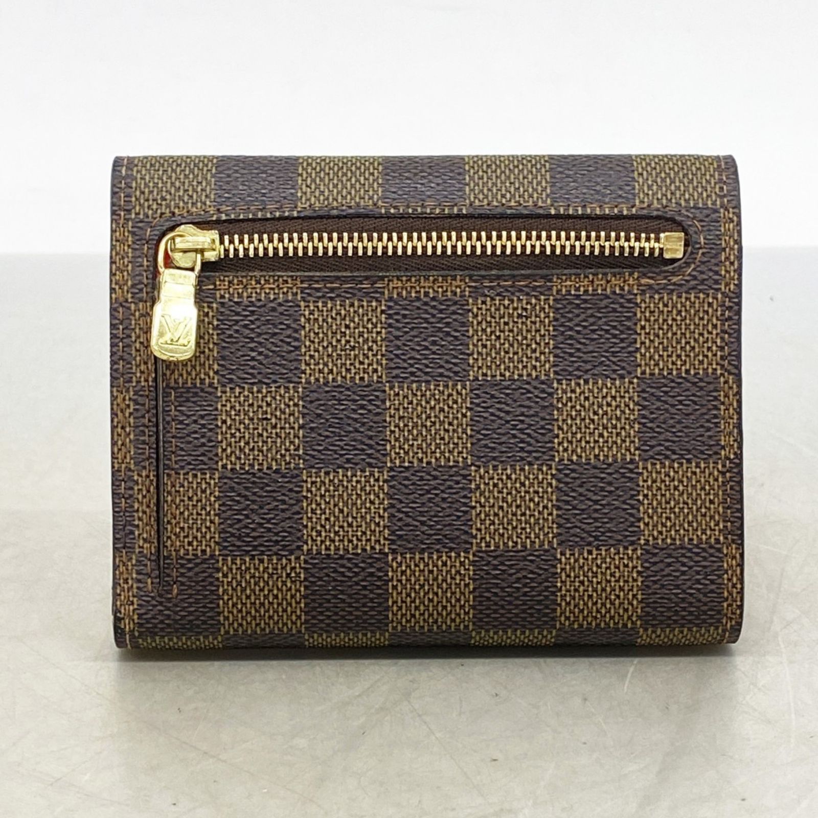 ルイ・ヴィトン(Louis Vuitton) ルイ・ヴィトン 三つ折り財布 ダミエ