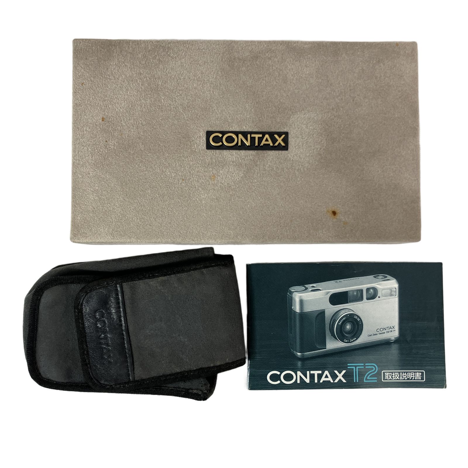 CONTAX コンタックス T2 コンパクトフィルムカメラ ジャンク N10839465