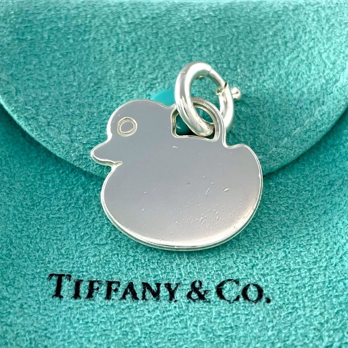ティファニー 希少 アヒル ダック チャーム ペンダント 925 YN4fe