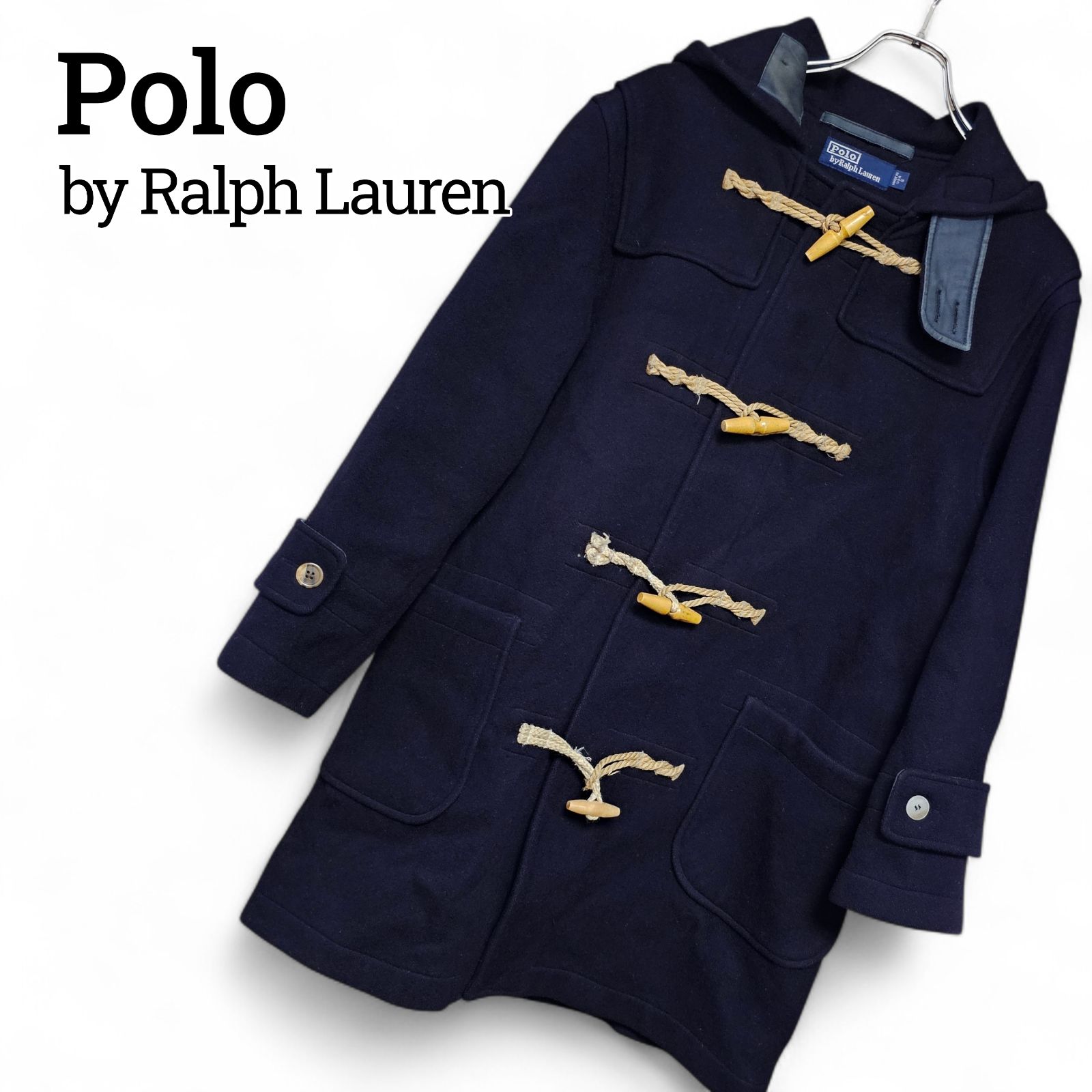 Polo by Ralph Lauren ポロ ラルフローレン ネイビー ダッフルコート