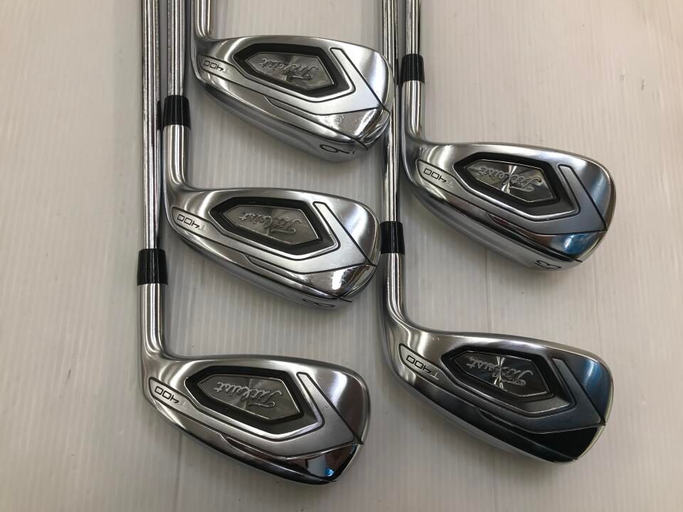 タイトリスト T400 NSプロ950GH neo Sフレックス アイアンセット 中古