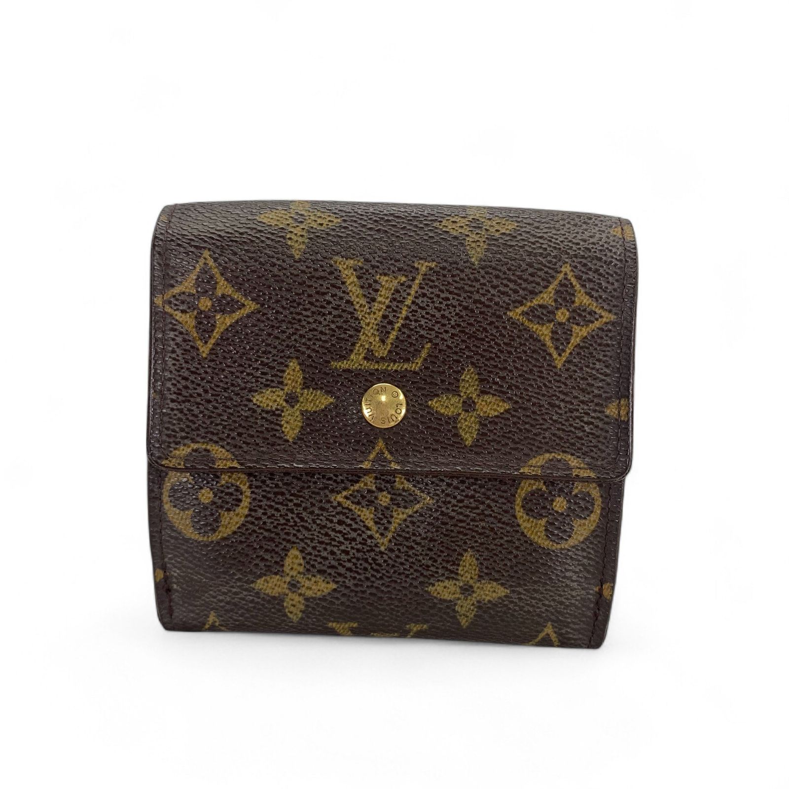 LOUIS VUITTON ルイヴィトン モノグラム 二つ折り財布 ポルトフォイユ 