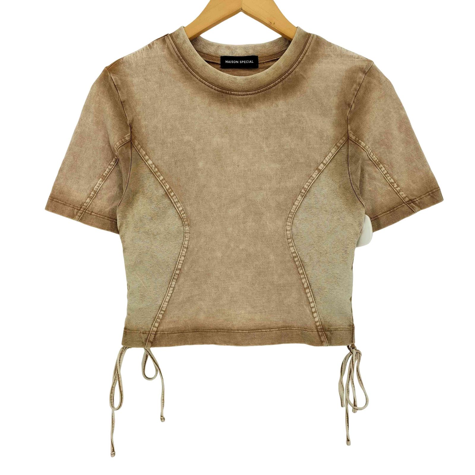 メゾンスペシャル MAISON SPECIAL Chemical Wash Spray Trim Short 