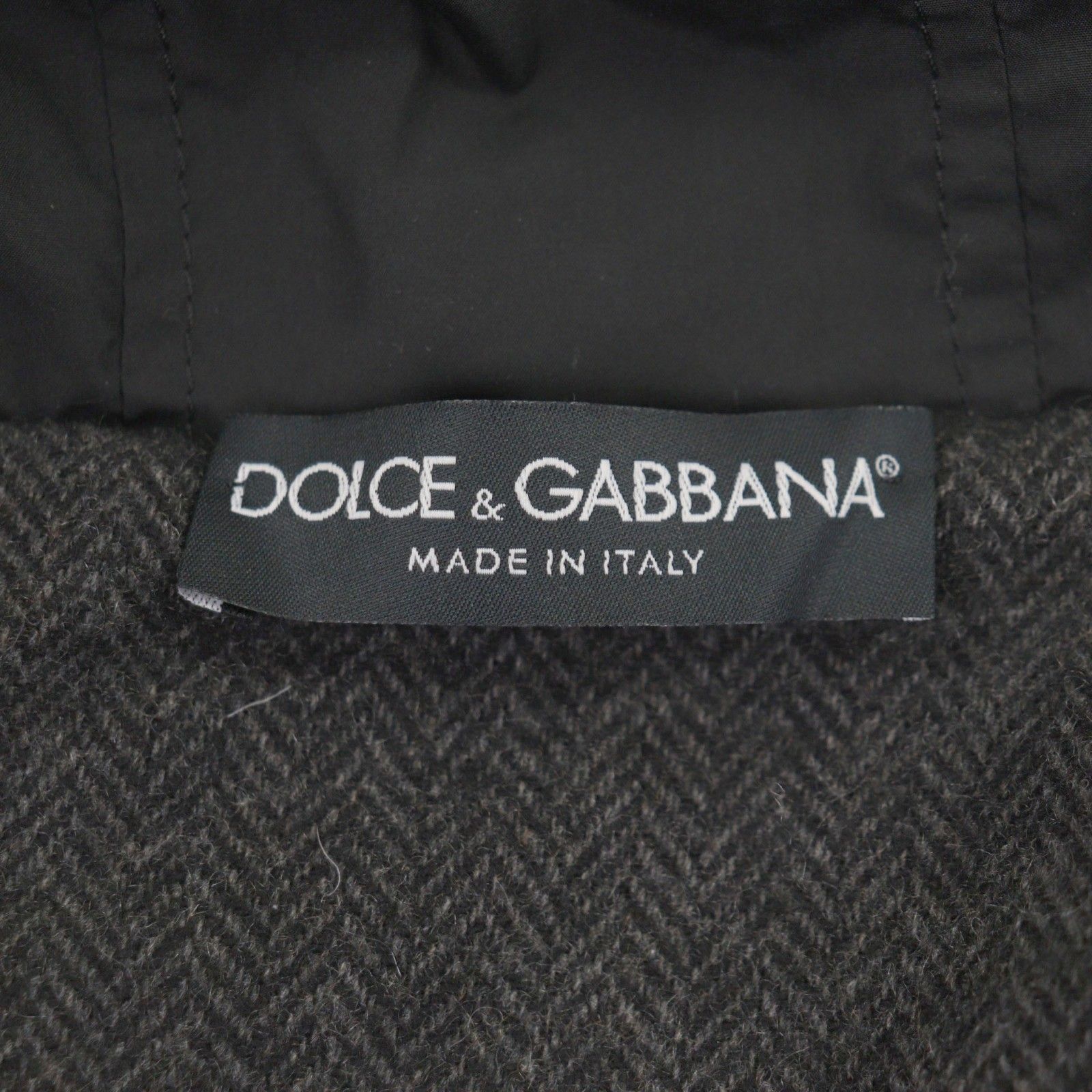 美品▽DOLCE&GABBANA ドルチェ＆ガッバーナ カシミヤ100% 黒タグ