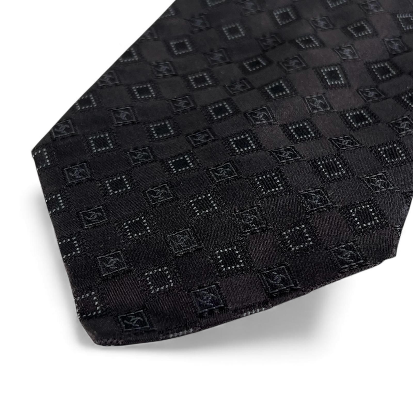 未使用品△CHANEL シャネル シルク100％ ココマーク シルクジャガード