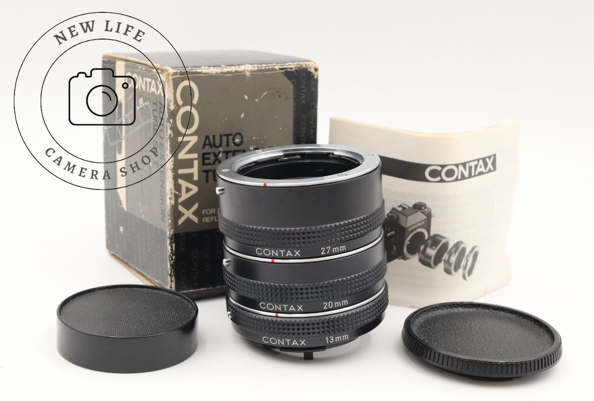 極上品☆コンタックス CONTAX 接写リング AUTO EXTENSION TUBE SET
