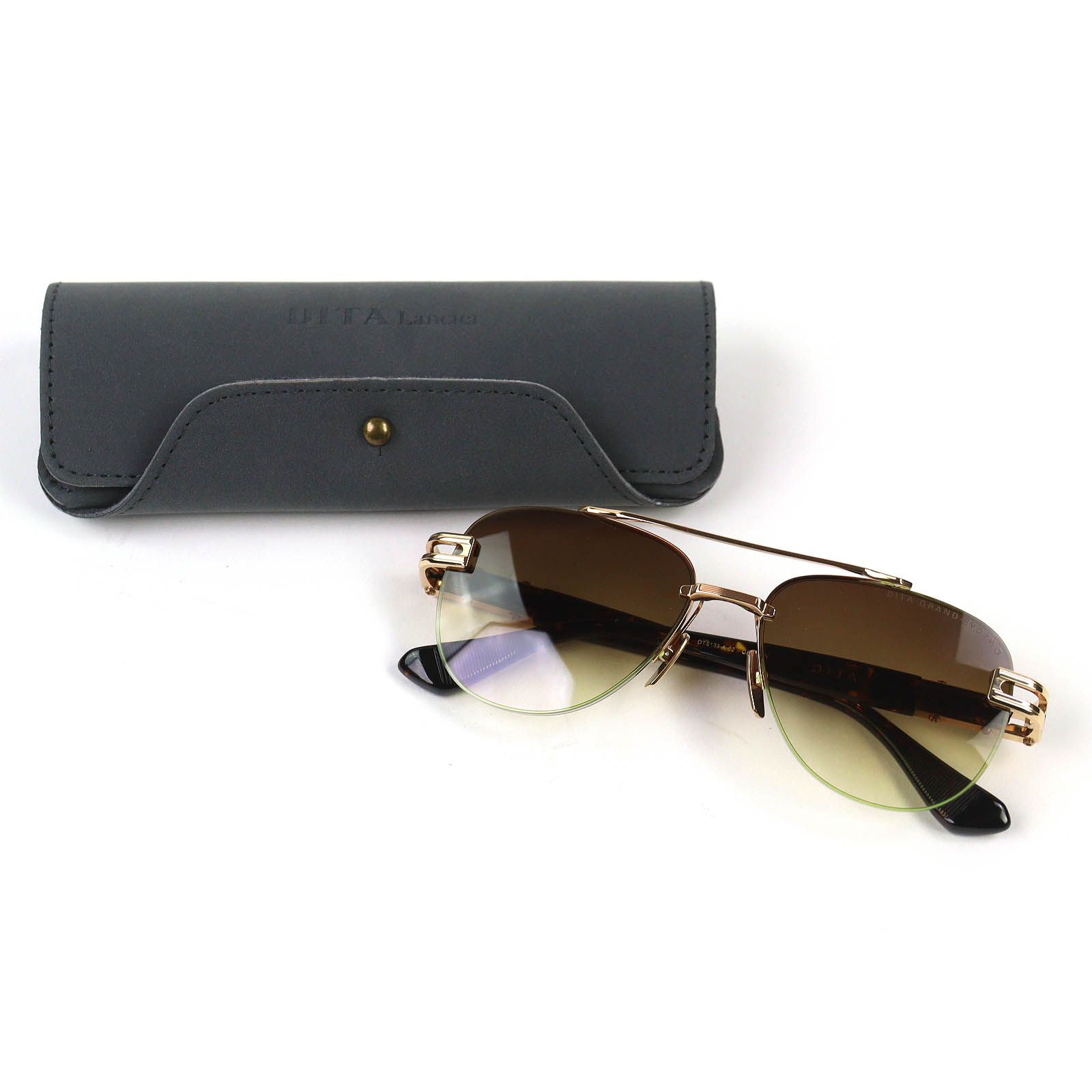 極美品DITA ディータ DTS139 Grand-Evo Two ツーブリッジ アイウェア 