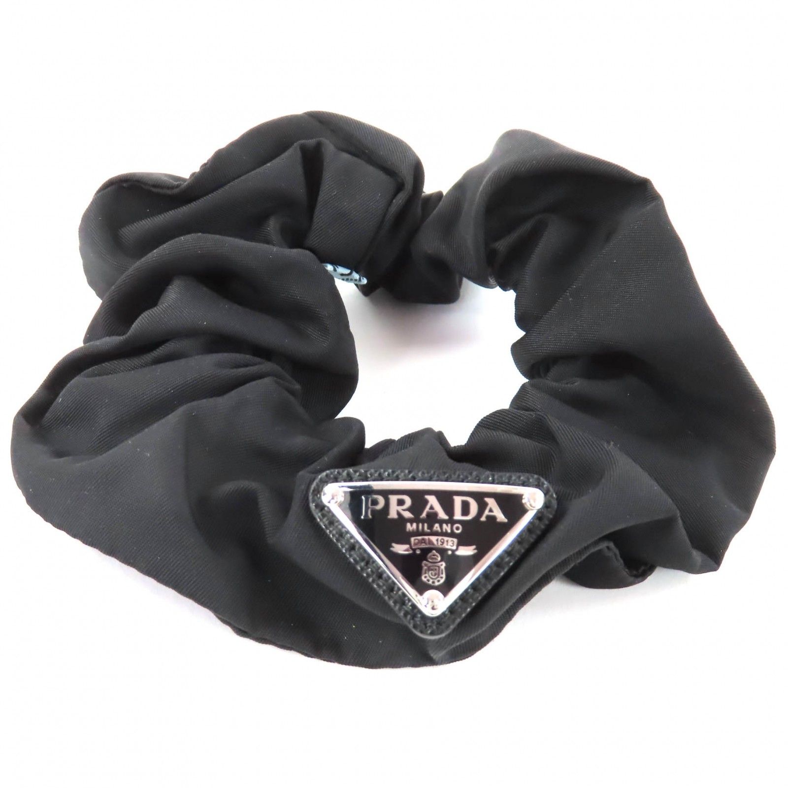 美品◇PRADA プラダ 1IF015 トライアングルロゴプレート付き Re-Nylon