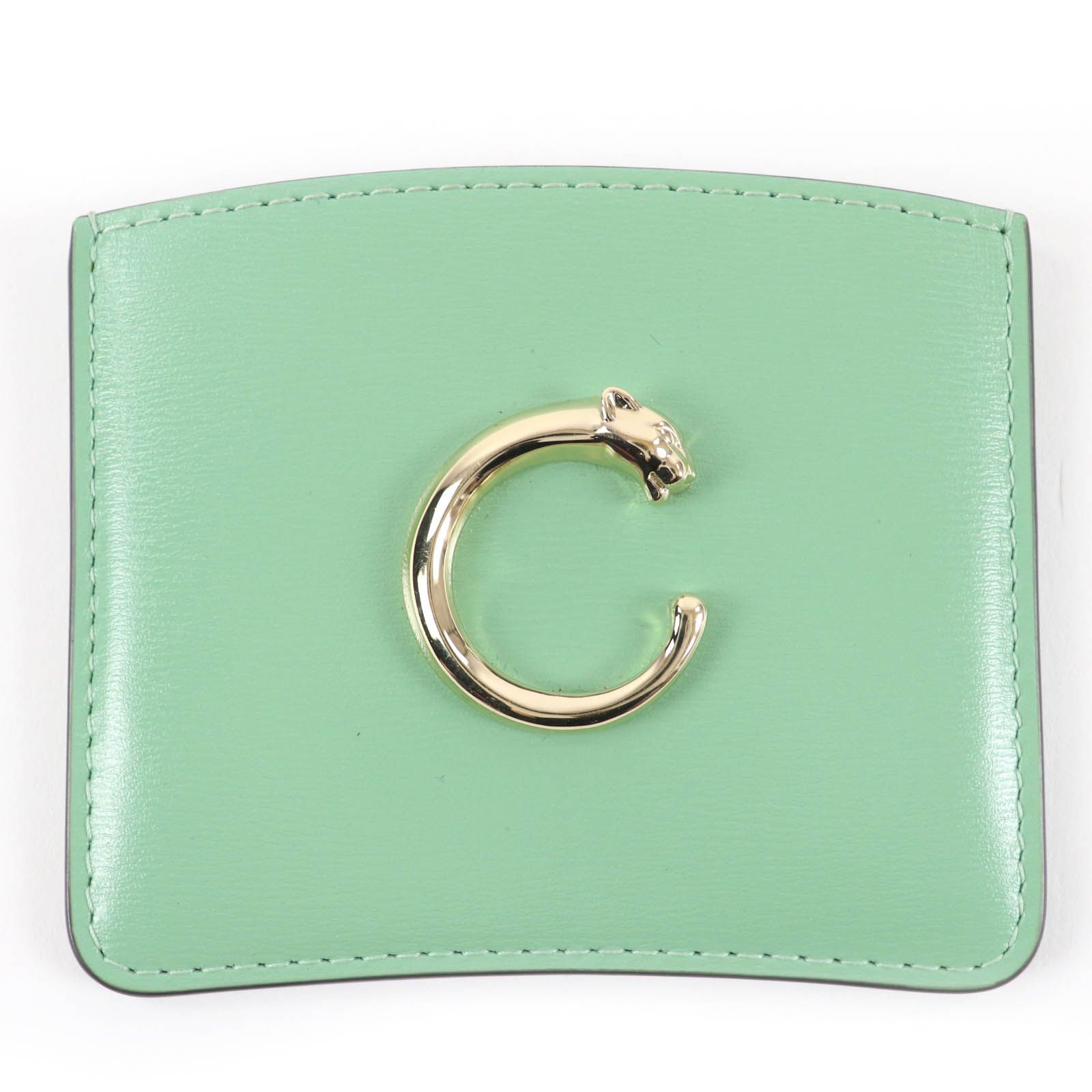 未使用品☆Cartier カルティエ カード ホルダー パンテール C グレ