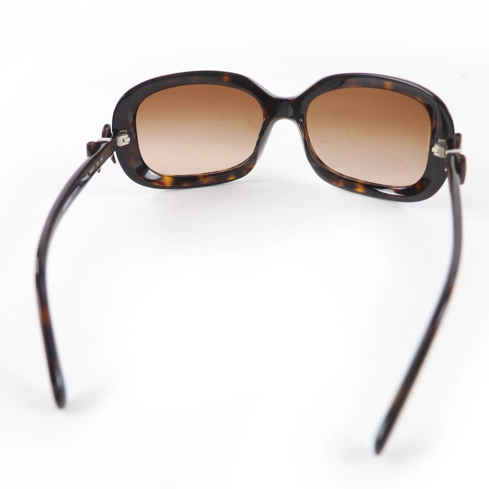 美品☆CHANEL シャネル 5170-A リボン ココマーク サングラス ブラウン