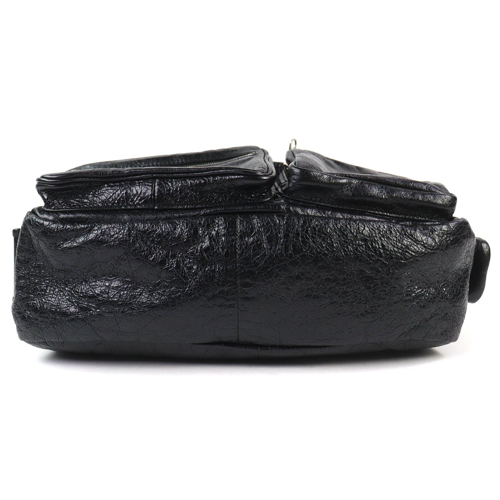 極美品△BALENCIAGA バレンシアガ 785297 スーパービジー レザー