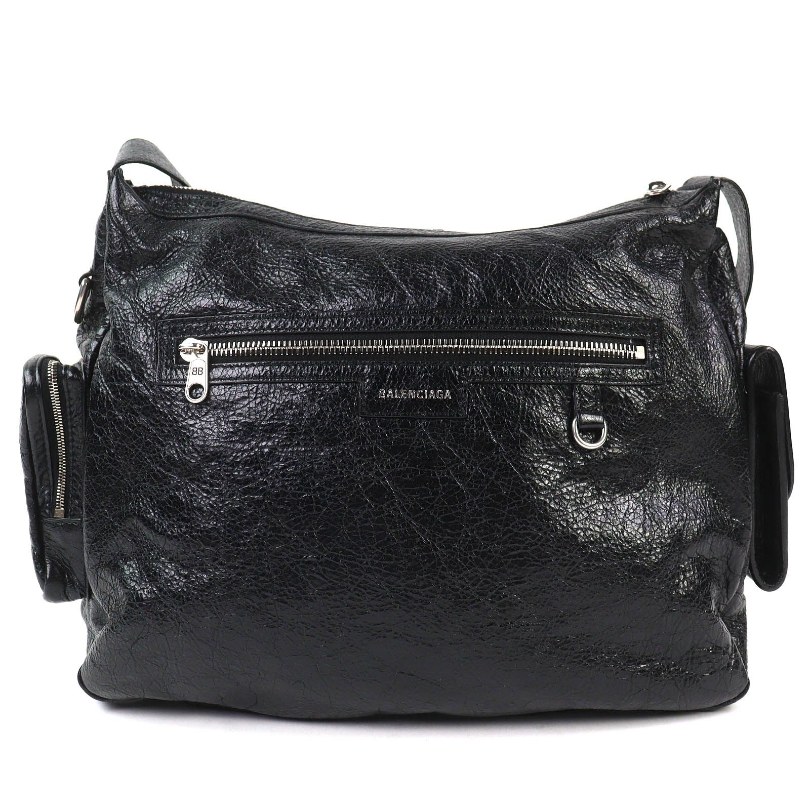 BALENCIAGA　レアバッグ　極美品✨ 極美品△BALENCIAGA バレンシアガ 785297 スーパービジー レザー