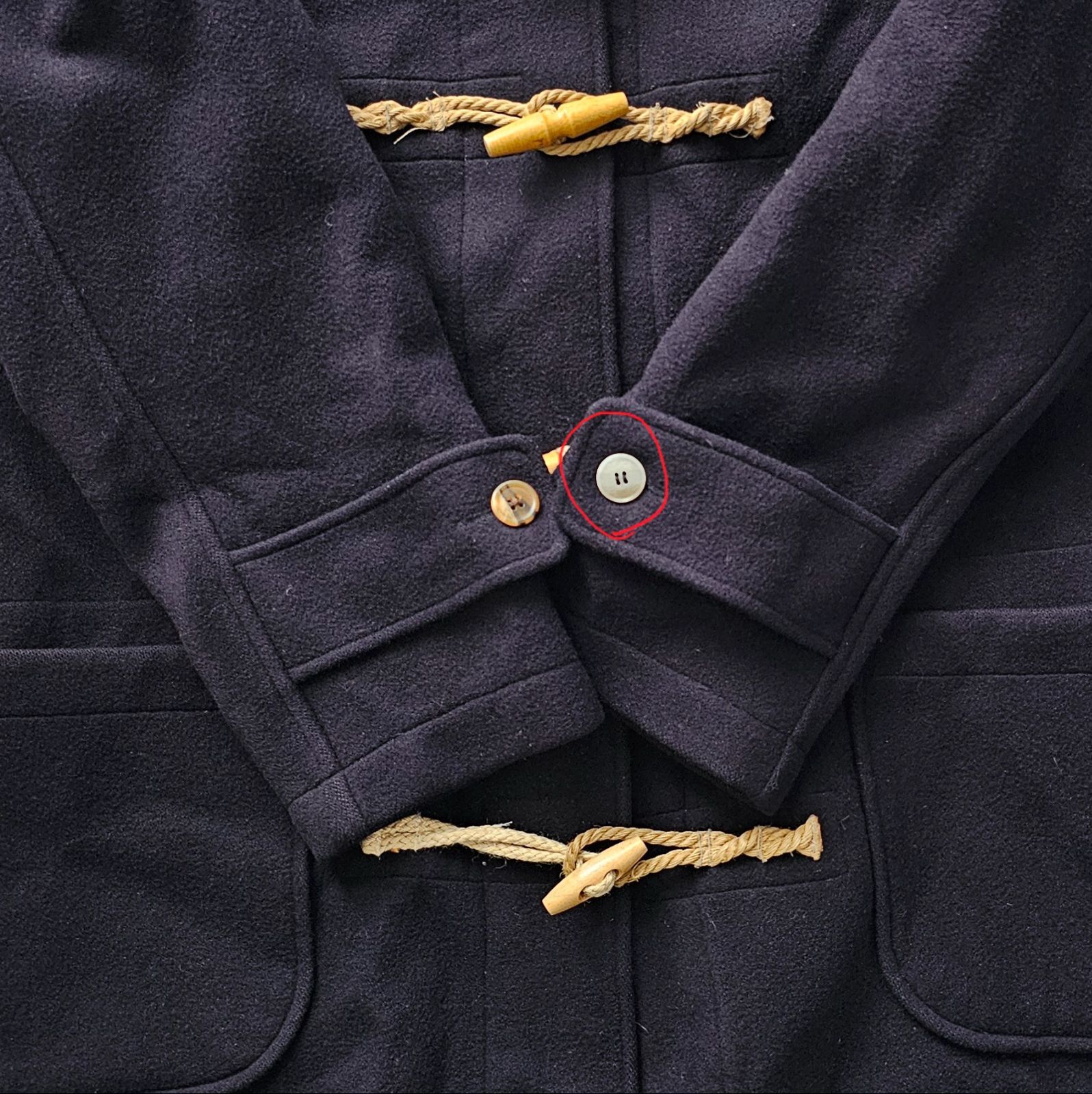 Polo by Ralph Lauren ポロ ラルフローレン ネイビー ダッフルコート